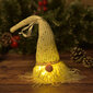 LED rūķis, piekaramais rūķis, 25 cm, balta cepure цена и информация | Ziemassvētku dekorācijas | 220.lv