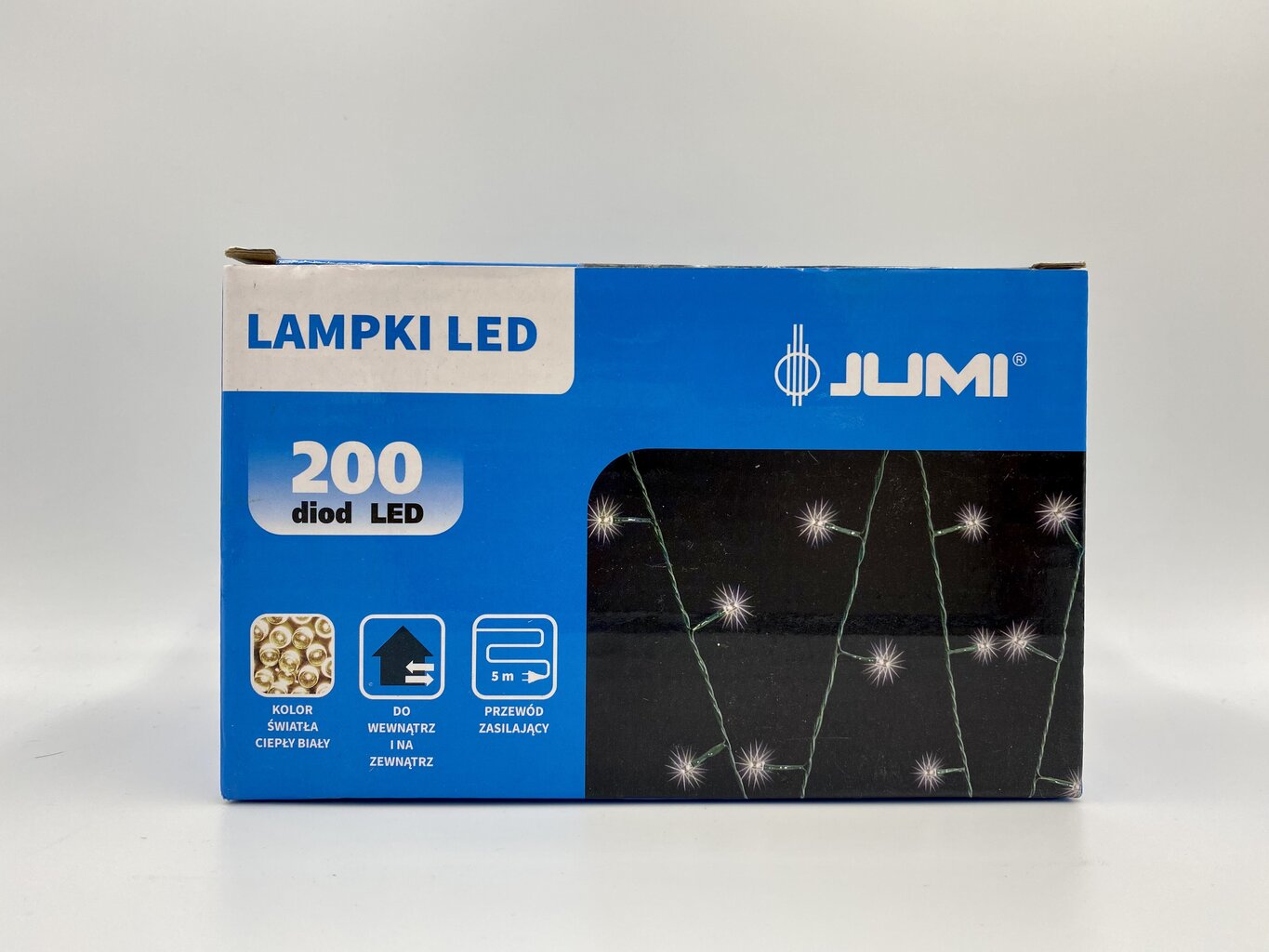 200 LED āra vītne, silti balta cena un informācija | Ziemassvētku lampiņas, LED virtenes | 220.lv