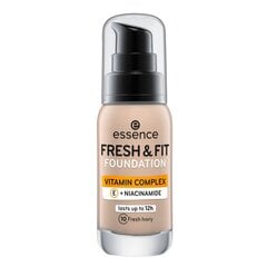 Grima pamats Essence Fresh & Fit 10-fresh ivory, 30 ml cena un informācija | Grima bāzes, tonālie krēmi, pūderi | 220.lv