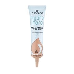 Увлажняющий оттеночный крем  Essence Hydro Hero 10-soft nude SPF 15, 30 мл цена и информация | Пудры, базы под макияж | 220.lv
