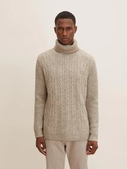 Tom Tailor vīriešu džemperis 1033651*28596, bēšs 4065869634069 cena un informācija | Vīriešu džemperi | 220.lv