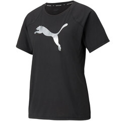 Puma Evostripe Tee sieviešu T-krekls melns 589143 01 cena un informācija | Sporta apģērbs sievietēm | 220.lv