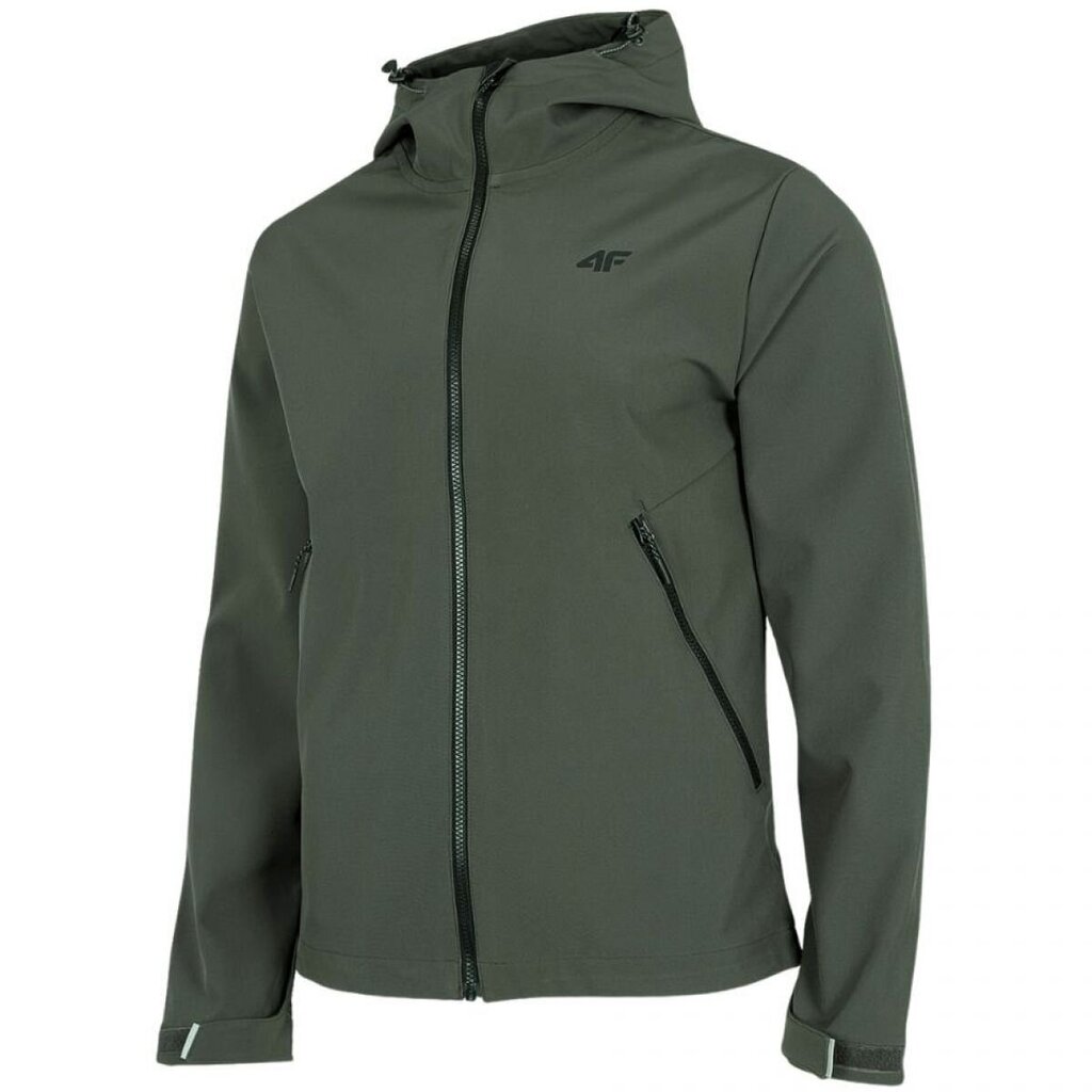 Vīriešu jaka 4F softshell M H4Z22 SFM001 44S, zaļa cena un informācija | Vīriešu virsjakas | 220.lv