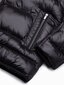 Vīriešu ziemas jaka Ombre C543 melna cena un informācija | Vīriešu virsjakas | 220.lv