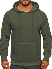 Мужской джемпер J.Style Fleece Green 8B152-29 8B152-29/L цена и информация | Мужские толстовки | 220.lv