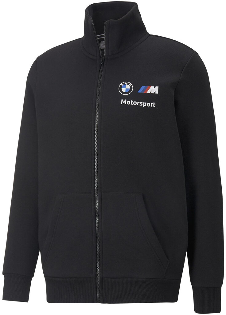 Puma Džemperi Bmw Mms Ess Fleece Jkt Black 536242 01 536242 01/L cena un informācija | Sporta apģērbs vīriešiem | 220.lv