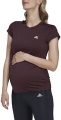 Женская футболка Adidas Maternity Tee Bordeaux HN3876 HN3876/S цена и информация | Спортивная одежда для женщин | 220.lv