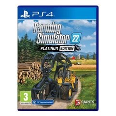 Farming Simulator 22 Platinum Edition PS4 цена и информация | Компьютерные игры | 220.lv