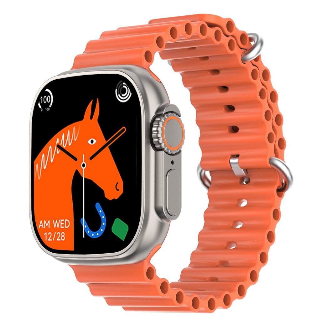 DT NO.1 DT8 Ultra+ Orange cena un informācija | Viedpulksteņi (smartwatch) | 220.lv