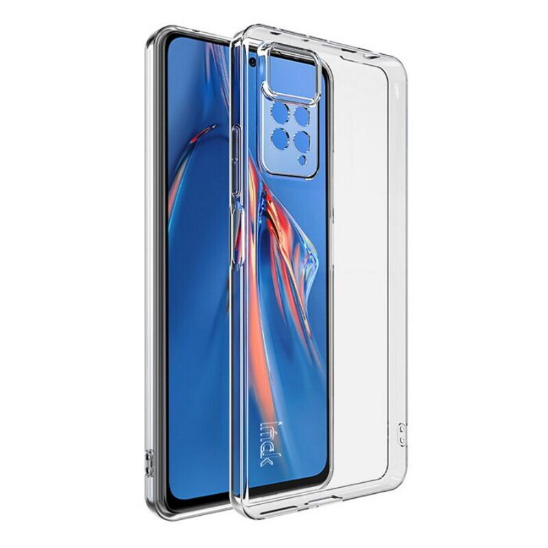 TakeMe Ultra Slim 0.5mm Back Case Xiaomi Redmi Note 11 Pro+ 5G super plāns telefona apvalks Caurspīdīgs cena un informācija | Telefonu vāciņi, maciņi | 220.lv