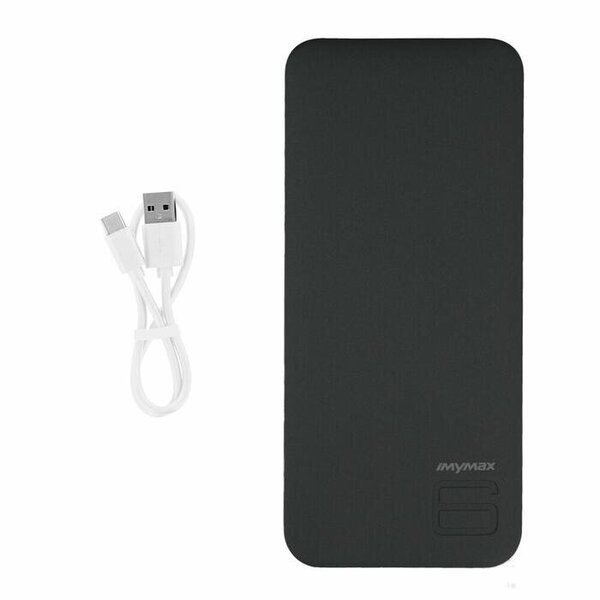 Power bank iMYMAX P6 Power bank 6000 mah melns/balts cena | 220.lv