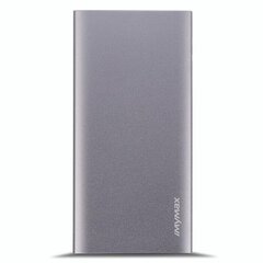 iMYMAX Power Bank X10 Slim 10.000 мАч серый цена и информация | Зарядные устройства Power bank | 220.lv