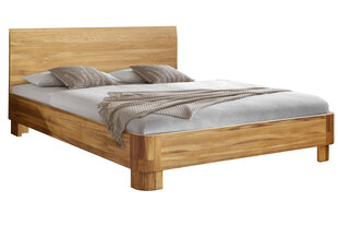 Кровать Furniteco Korsa 1400x2000 (дуб, натуральное паркетное масло) цена и информация | Кровати | 220.lv