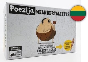 Galda spēle Dzeja neandertāliešu stilā, LT cena un informācija | Kadabra Rotaļlietas, bērnu preces | 220.lv