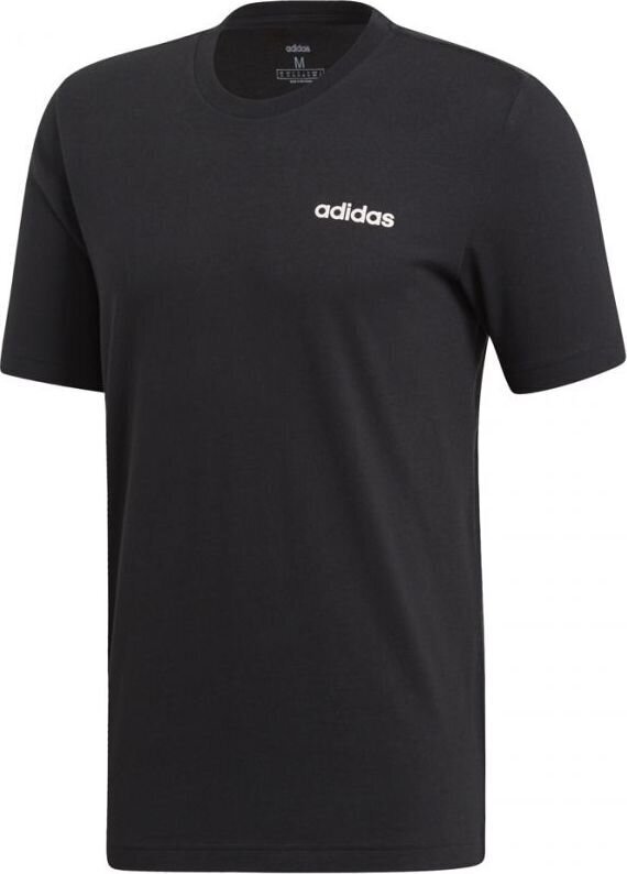 T-krekls vīriešiem Adidas Essentials Plain DU0367, melns cena un informācija | Vīriešu T-krekli | 220.lv
