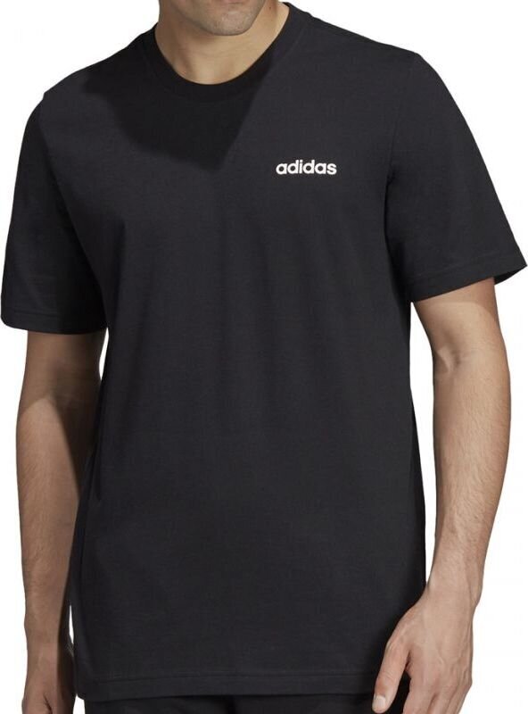 T-krekls vīriešiem Adidas Essentials Plain DU0367, melns cena un informācija | Vīriešu T-krekli | 220.lv