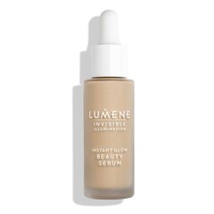 Сыворотка для лица Lumene Invisible Illumination Instant Glow Beauty Universal Medium, 30мл цена и информация | Сыворотки для лица, масла | 220.lv