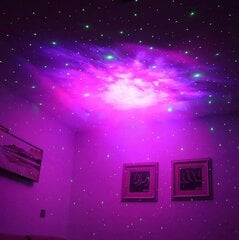 Ночник-проектор звёздного неба LED 3D Galaxy and Star Projector, астронавт цена и информация | Праздничные декорации | 220.lv