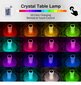 Uzlādējama LED naktslampa Rose Diamond ar vadības paneli цена и информация | Svētku dekorācijas | 220.lv