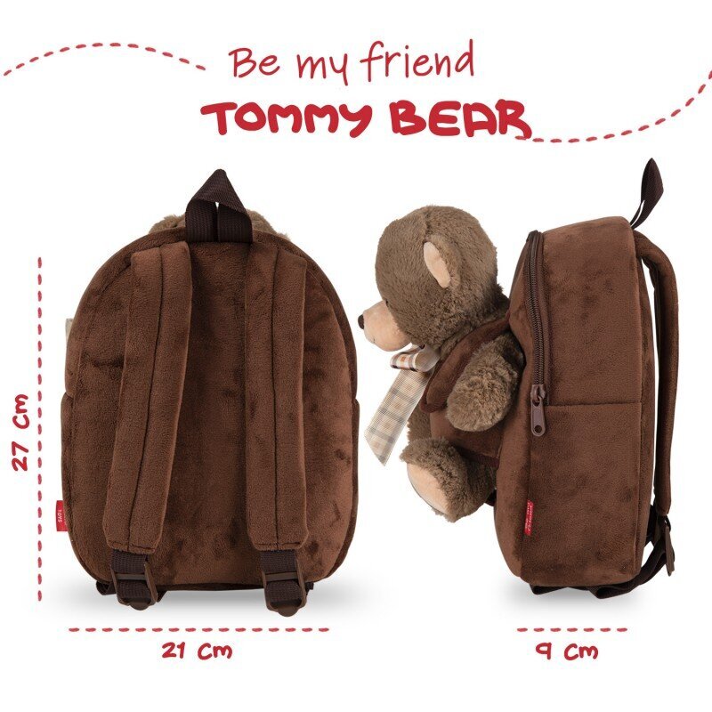 Mugursoma "Tommy Bear" цена и информация | Skolas somas | 220.lv
