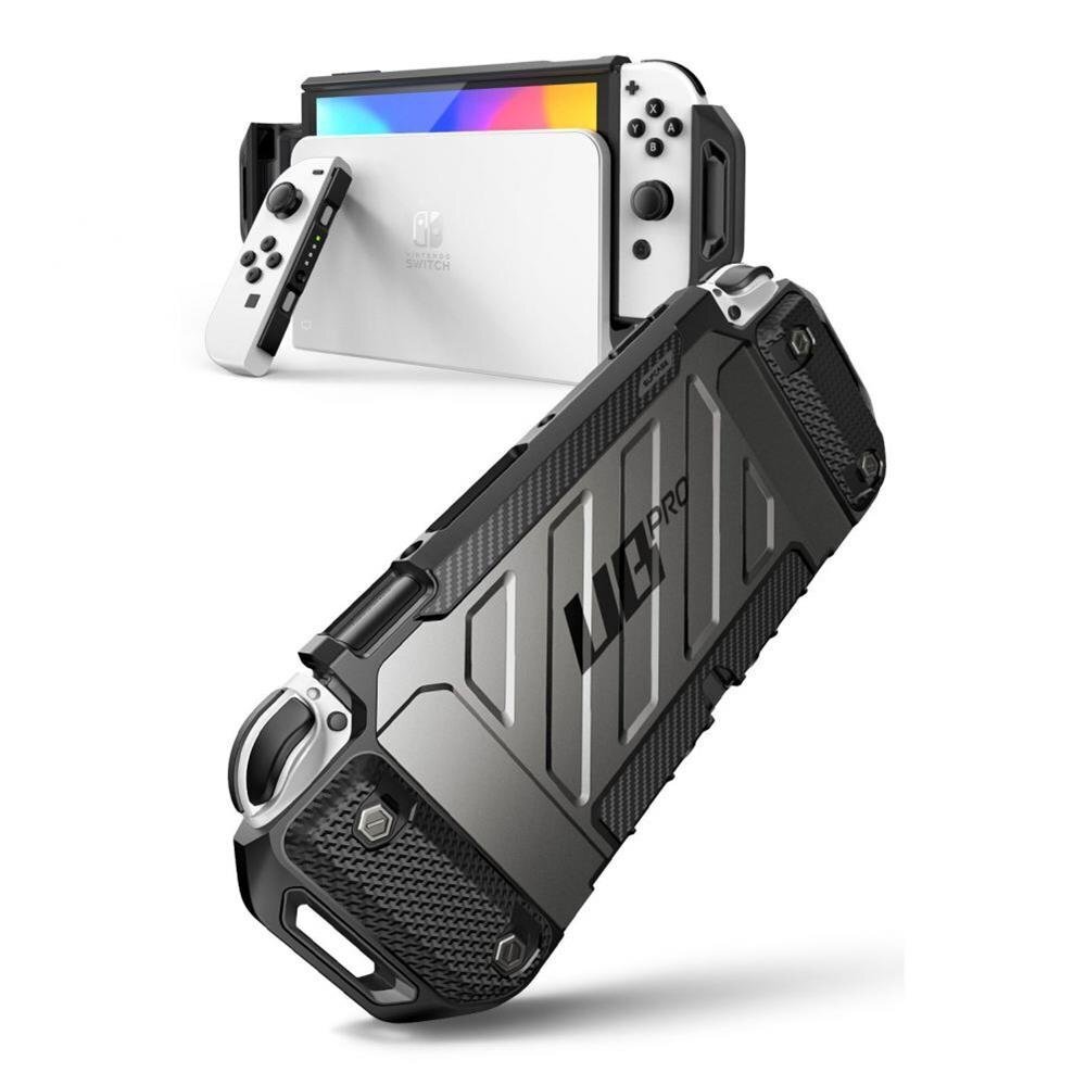 Supcase Unicorn Beetle Pro Nintendo Switch Oled Black cena un informācija | Gaming aksesuāri | 220.lv