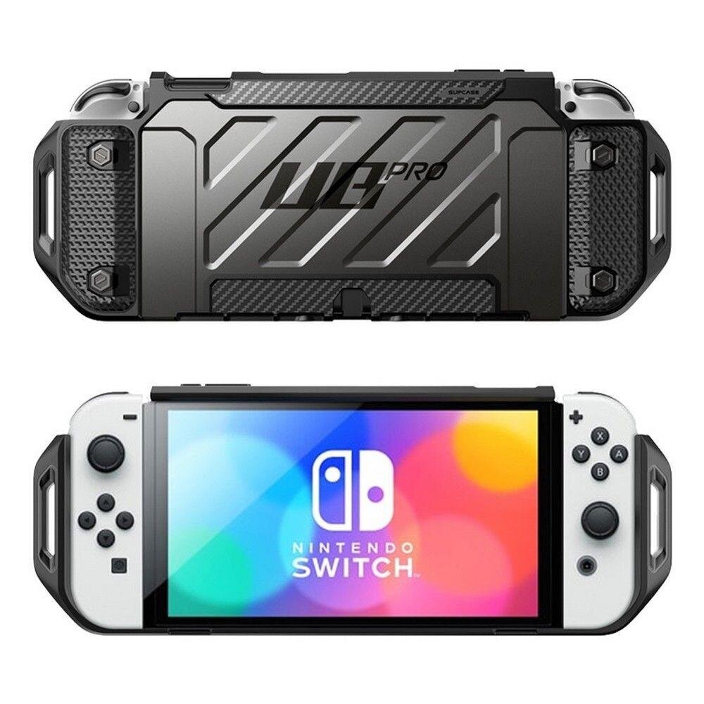 Supcase Unicorn Beetle Pro Nintendo Switch Oled Black cena un informācija | Gaming aksesuāri | 220.lv