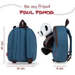 Mugursoma "Denim Paul Panda" cena un informācija | Skolas somas | 220.lv