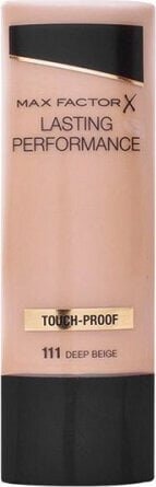 Max Factor Lasting Performance Make-Up - Ilgnoturīgs tonālais krēms 35 ml, 109 Natural Bronze cena un informācija | Grima bāzes, tonālie krēmi, pūderi | 220.lv