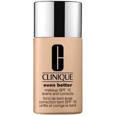 Clinique Even Better Makeup SPF 15 - brightening makeup 30 мл 09 Sand #b58c6e цена и информация | Пудры, базы под макияж | 220.lv