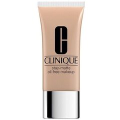 Clinique Stay-Matte Oil-Free Makeup - Matēts grims 30 ml, 15 Beige cena un informācija | Grima bāzes, tonālie krēmi, pūderi | 220.lv