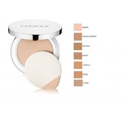 Clinique Beyond Perfecting Powder Foundation + Concealer - Hydrating powder make-up and concealer in one 14,5 г 14 Vanilla #d19d6f цена и информация | Пудры, базы под макияж | 220.lv