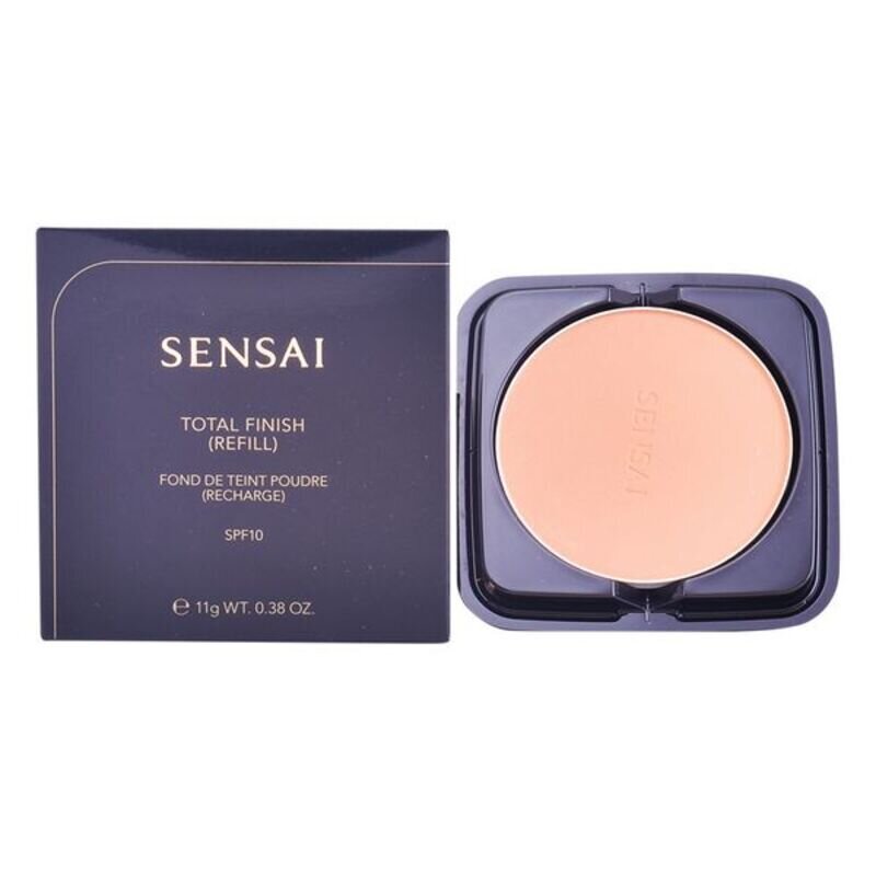 Sensai Total Finish Foundation Make-Up - Pūdera grims refill 11 g, 205 Topaz Beige цена и информация | Grima bāzes, tonālie krēmi, pūderi | 220.lv