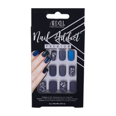 Ardell Nail Addict Premium Set (Matte Blue) - Mākslīgo nagu komplekts ar aksesuāriem, 24.0ks Matte Blue цена и информация | Средства для маникюра и педикюра | 220.lv