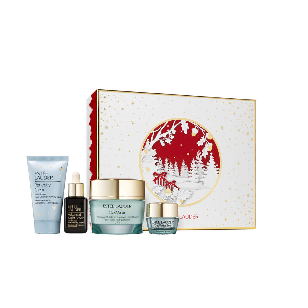 Komplekts Estee Lauder DayWear Multi-Protection Anti-Oxidant 24H-Moisture: krēms, 50 ml + acu krēms, 5 ml + serums, 15 ml + maska, 30 ml цена и информация | Sejas krēmi | 220.lv