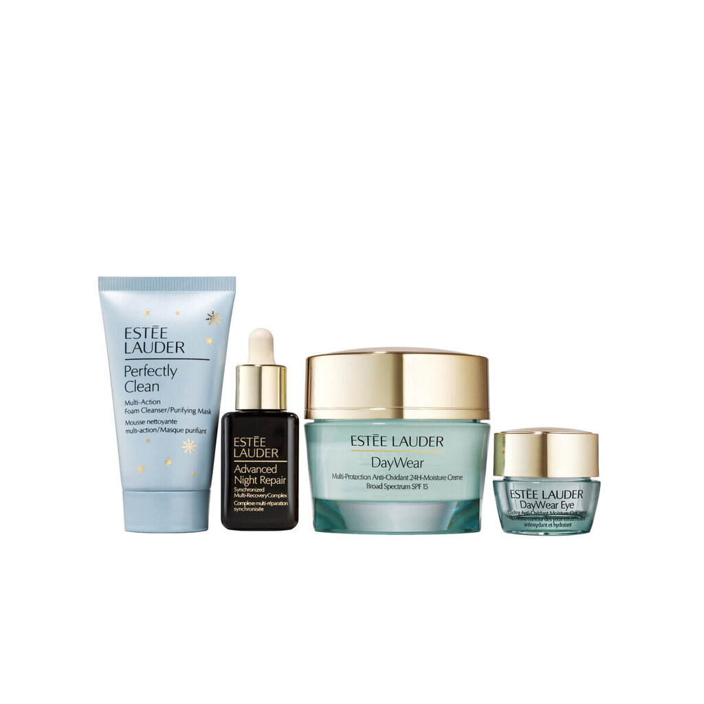 Komplekts Estee Lauder DayWear Multi-Protection Anti-Oxidant 24H-Moisture: krēms, 50 ml + acu krēms, 5 ml + serums, 15 ml + maska, 30 ml цена и информация | Sejas krēmi | 220.lv