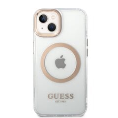 Чехол Guess Transparent MagSafe Compatible Case для iPhone 14 цена и информация | Чехлы для телефонов | 220.lv