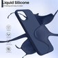 Maciņš Liquid Silicone 1.5mm Xiaomi Redmi A1 tumši zils cena un informācija | Telefonu vāciņi, maciņi | 220.lv
