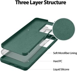 Maciņš Mercury Silicone Case Apple iPhone 11 tumši zaļa cena un informācija | Telefonu vāciņi, maciņi | 220.lv