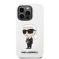 Karl Lagerfeld Liquid Silicone Ikonik NFT Case for iPhone 14 Pro Max White цена и информация | Telefonu vāciņi, maciņi | 220.lv