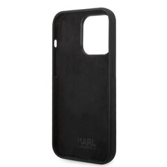 Karl Lagerfeld Liquid Silicone Choupette NFT Case for iPhone 14 Pro Max Black cena un informācija | Telefonu vāciņi, maciņi | 220.lv