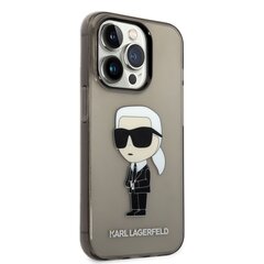 Karl Lagerfeld IML Ikonik NFT Case for iPhone 14 Pro Max Black cena un informācija | Telefonu vāciņi, maciņi | 220.lv