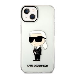 Karl Lagerfeld IML Ikonik NFT Case for iPhone 14 Transparent цена и информация | Чехлы для телефонов | 220.lv