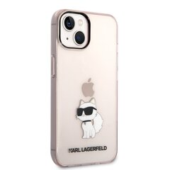 Karl Lagerfeld IML Choupette NFT Case for iPhone 14 Plus Pink cena un informācija | Telefonu vāciņi, maciņi | 220.lv