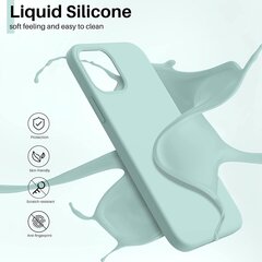 Чехол Liquid Silicone 1.5mm Samsung A546 A54 5G мятный цена и информация | Чехлы для телефонов | 220.lv