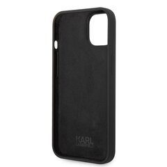 Karl Lagerfeld Liquid Silicone Ikonik NFT Case for iPhone 14 Plus Black цена и информация | Чехлы для телефонов | 220.lv
