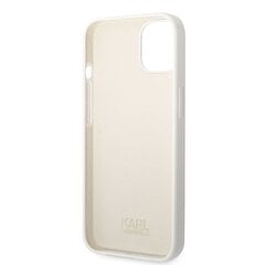 Karl Lagerfeld Liquid Silicone Ikonik NFT Case for iPhone 13 White цена и информация | Чехлы для телефонов | 220.lv