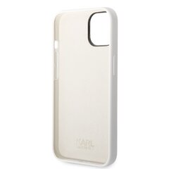 Karl Lagerfeld Liquid Silicone Ikonik NFT Case for iPhone 14 White цена и информация | Чехлы для телефонов | 220.lv