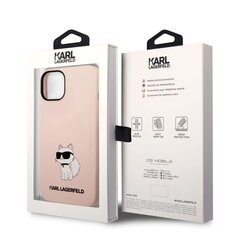 Karl Lagerfeld Liquid Silicone Choupette NFT Case for iPhone 14 Pink cena un informācija | Telefonu vāciņi, maciņi | 220.lv