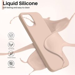 Maciņš Liquid Silicone 1.5mm Samsung A346 A34 5G rozā cena un informācija | Telefonu vāciņi, maciņi | 220.lv