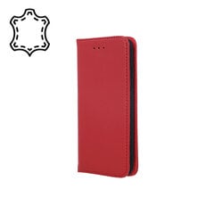 Genuine Leather Smart Pro case for Oppo A54 5G / A74 5G / A93 5G maroon cena un informācija | Telefonu vāciņi, maciņi | 220.lv